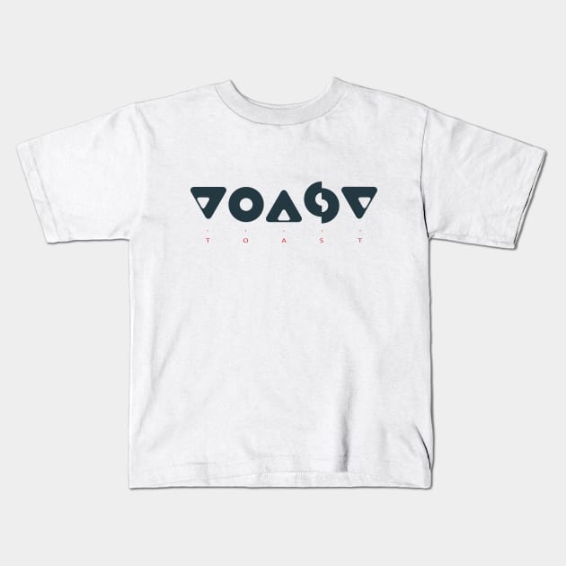 TOAST Kids T-Shirt by scoot_14